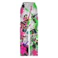 thumbnail image 4 of Splatoon Pajama Pants Sleep Pants Soft Elastic Waist PJ Bottoms Lounge Pants, 4 of 7