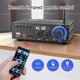 thumbnail image 3 of Amplificador De Potencia Estéreo, Amplificador Digital HIFI 50WX2RMS Con Entrada Coaxial USB AUX De 2.1 Canales Para El De Sonido De Karaoke De Cine En Casa, 3 of 7