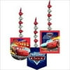 The World of Cars Hanging Swirl Decorations (3ct)