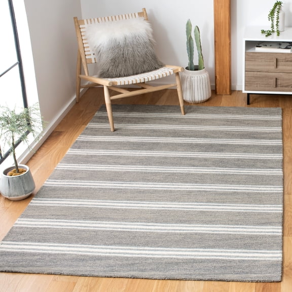 Safavieh Metro Darion Striped Area Rug, Gray/Ivory, 3' x 5'