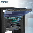 thumbnail image 3 of TRENDnet TC-P24C6 Cat6 24-port Unshielded Patch Panel, 3 of 8