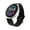 Silver Black, variant on iTech Elite 3 Unisex Adult Round Smart Watch, Black, Silicone Strap