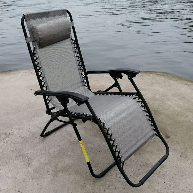 FENGGUIQU Grey Outdoor Chair Accessory 1 Set for Balcony Use 160.00X43.00X0.30cm