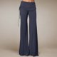 thumbnail image 1 of WILLBEST Pantalones Casuales para Mujer, Ligeros, Transpirables, para Playa, de Verano, con Cintura Elástica Versátil, Cómodos, con Pierna Ancha, para Viajes, Picnics y Actividades En Casa. Grande, 1 of 4