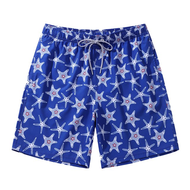 TSADFHJI Mens Swim Trunks 5 Inch with Compression Liner Men's Beach Pants Swim Trunks Loose Spa Can Be to Embarrassment Seaside Summer Large Size Xxl Gray