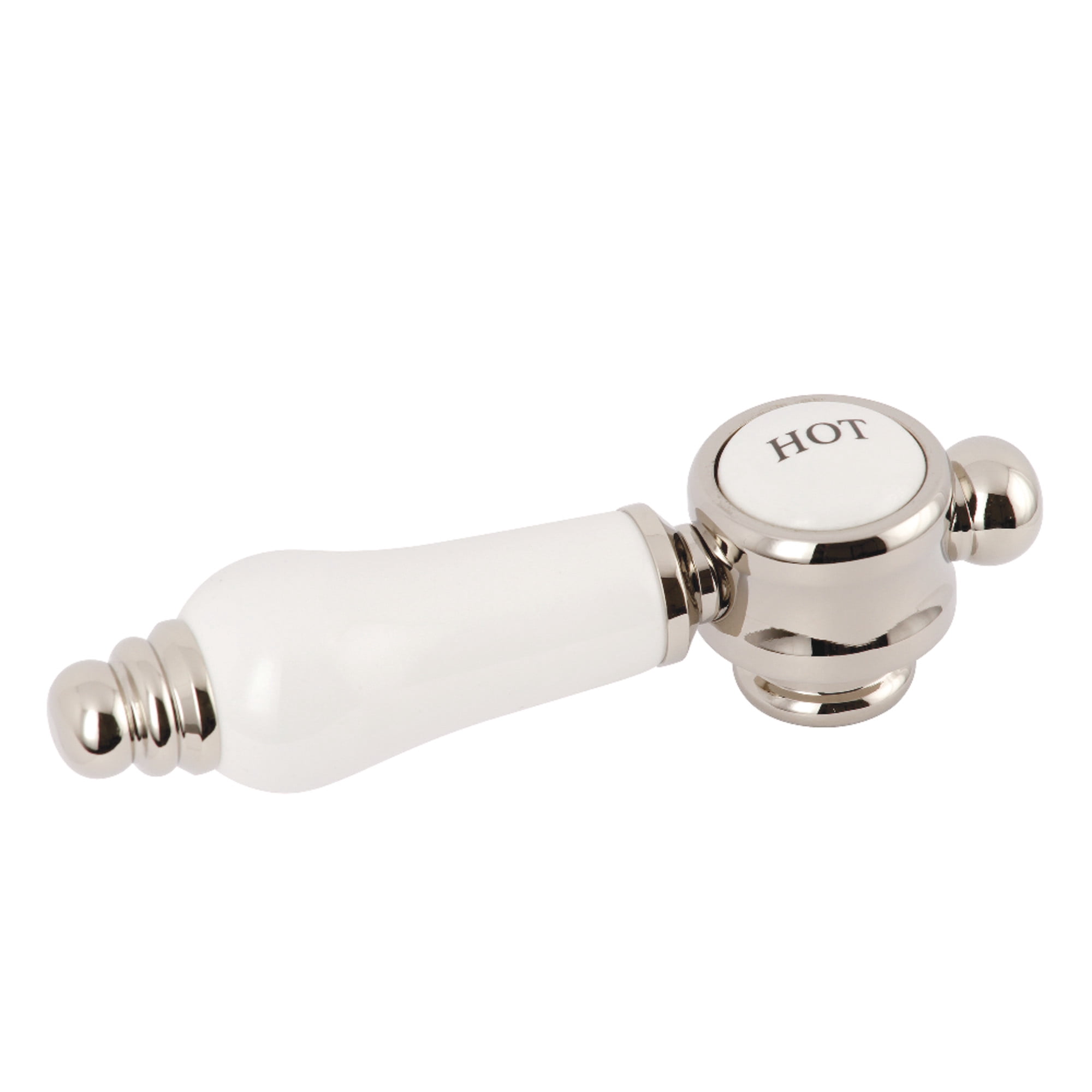 Kingston Brass KS1286BPL Bel-Air Double-Handle Wall-Mount Kitchen Faucet, Polished Nickel