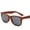 Brown Wood, variant on Wood Grain Sunglasses for Men and Women UV Protection Fashion Eyewear Travel Glasses Durable AC Lenses Ideal Sun