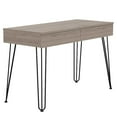 thumbnail image 1 of Tuhome Ash Modern Engineered Wood Mumbai Computer Desk, 1 of 12