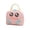 A003- Pink, variant on Lunch Tote | Insulated Lunch Bag Reusable Cartoon Fish Lunch Bag Leakproof for School Picnic Travel Daily Use