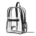 thumbnail image 4 of Mochila transparente impermeable de PVC, bolsa de almacenamiento de gran capacidad, mochila escolar para estudiantes, 4 of 6