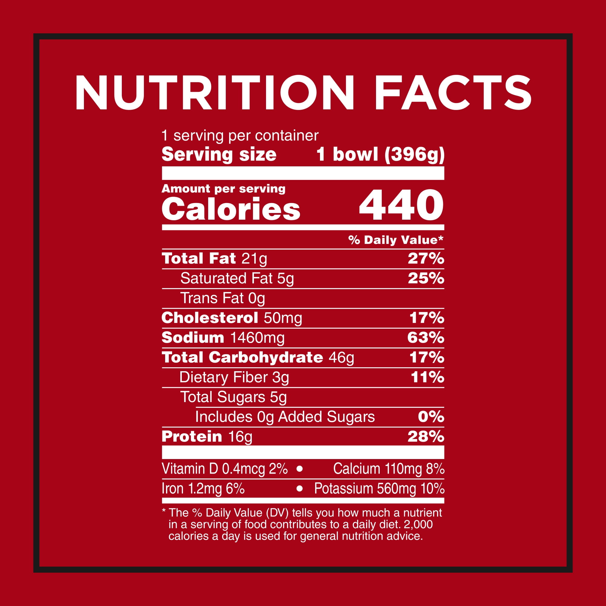 Banquet MEGA Bowls Country Fried Chicken, 16g Protein, Frozen Meal, 14 oz.