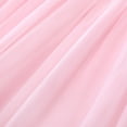thumbnail image 6 of IDOPIP Kids Girls Sequin Tulle Tutu Dress Long Sleeve Ruffle Dress Gray Fall Winter Casual Dress 6-7 Years, 6 of 7