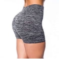 thumbnail image 2 of Gibobby Shorts Gym Mujer Leggings elásticos de cintura alta para mujer, ajustados, deportivos, casuales, pantalones cortos de yoga(Gris, XXXXL), 2 of 5