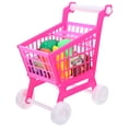 thumbnail image 1 of 1 mini carrito de supermercado para niños, juguete de simulación de carrito de compras., 1 of 5