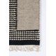 thumbnail image 2 of Alfombra rectangular Novogratz Karl Collection Color - Negro, Tamaño - 2 'X 3' Novogratz KARL0KRL-1BLK2030, 2 of 2