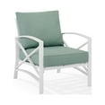 thumbnail image 2 of HomeStock Old World Charm Outdoor Metal Armchair Oatmeal/Oil Rubbed Bronze, 2 of 10