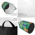 thumbnail image 4 of XMXY Round Laundry Basket Organizer, Green Seabed Plants Waterproof Collapsible Dirty Clothes Basket Laundry Hamper, Small Size, 4 of 8