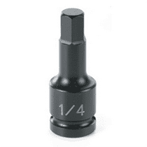 Grey Pneumatic 1/4" Drive x 2.5mm Hex Driver