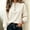 Beige, variant on Henley Sweatshirt Women's Henley Sweatshirt Button Front Long Sleeve Puff Sleeve Pullover Top