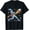 Black, variant on Funny Dripping Drip Rabbit Bunny Baseball Easter Men Boy Kid T-Shirt