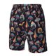 thumbnail image 4 of Balery Colorful Mushrooms in Doodle Style Traje de Baño Estilo Hawaiano para Hombre, Shorts de Secado Rápido con Bolsillos-Large, 4 of 6