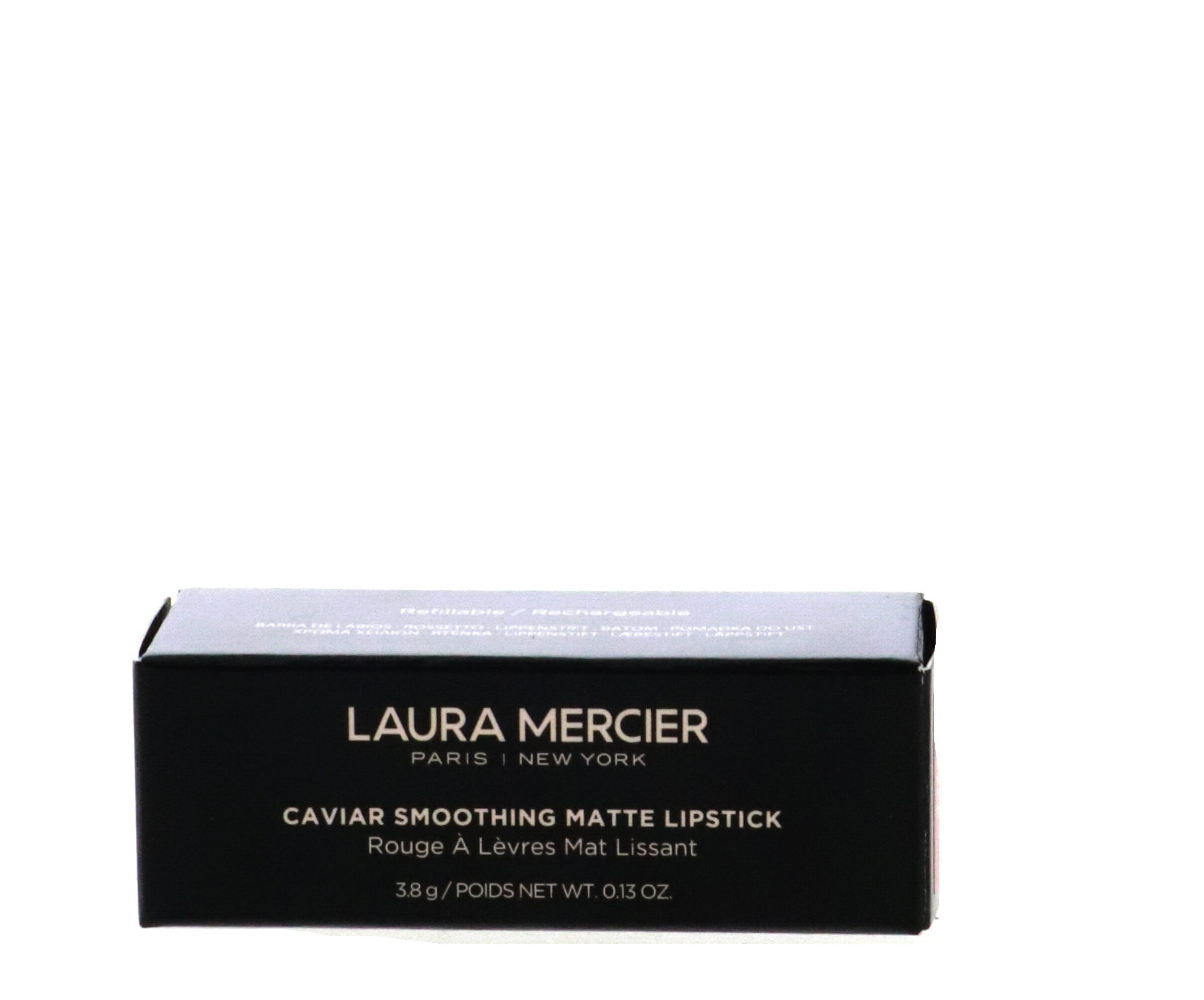 Laura Mercier Caviar Smoothing Matte Refillable Lipstick, 136 Chantilly Lace, 0.13 oz