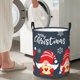 thumbnail image 5 of Fotbe Cute Christmas Gnomes (2) Cesto de Ropa con Asas, Cesto Impermeable de Gran Capacidad, Bolsa de Lavado para Dormitorio, Cesto de Ropa con Ruedas y Asas-Medium, 5 of 6