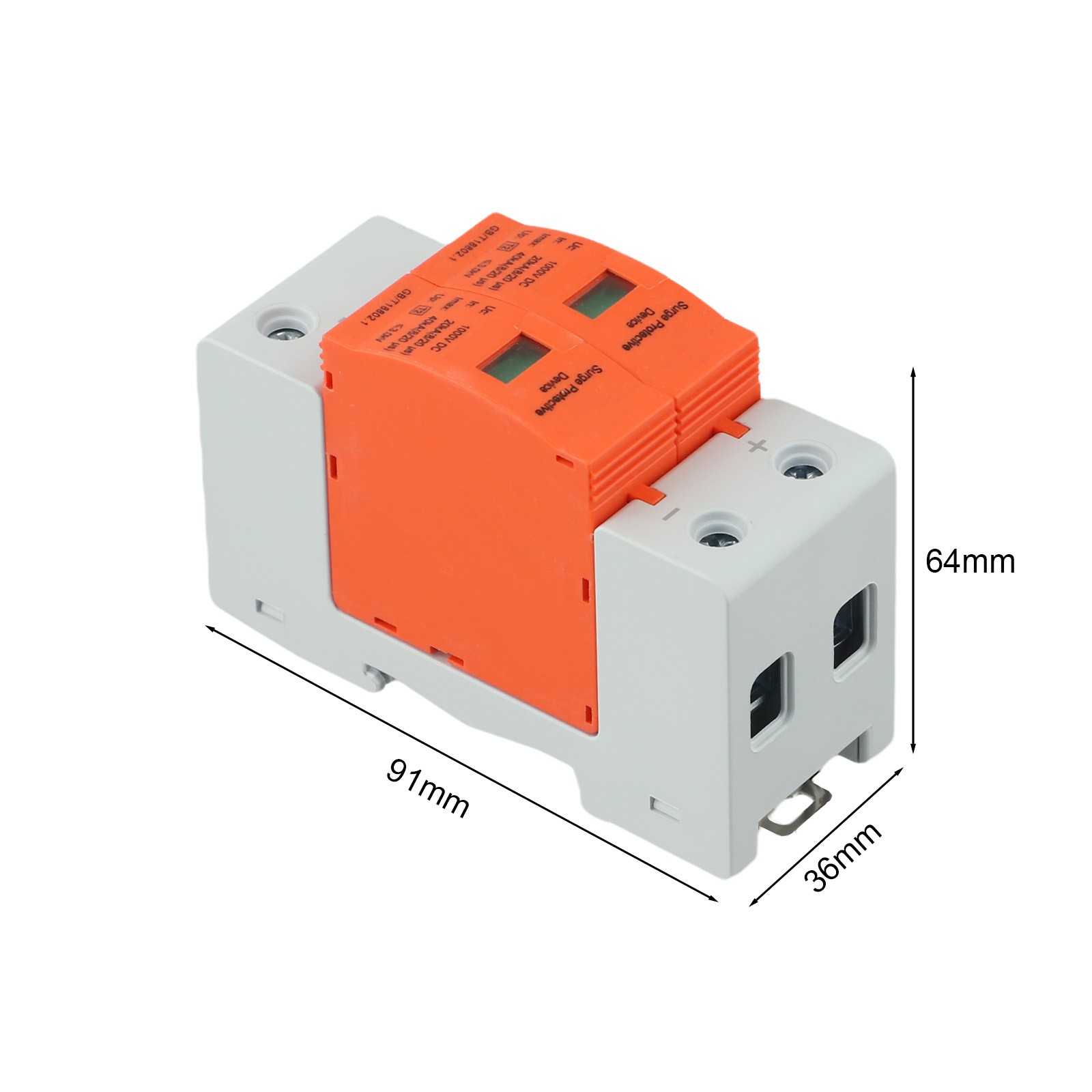 RANMEI 2P 40Ka Dc 500V/1000V For Spd Surge Protection Device Arrester Low Voltage Pv