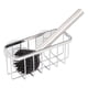 thumbnail image 2 of Soporte de esponja de acero inoxidable con ventosa para fregadero, organizador de cocina para cepillos de esponja., 2 of 11