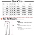 thumbnail image 2 of Summer Savings Clearance 2023! pbnbp Trousers for Women High Waisted Solid Color Activewear Sweatpants Waist Drawstring Straight Wide Leg Pants for Women with Pockets, 2 of 4