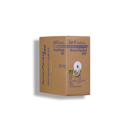 AYA BLUE CAT6 CMR UTP Riser Solid Ethernet Bulk Roll Cable (1000Ft) 550MHz EIA/TIA  UL  ETL price history on PriceWatchPro