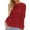 Red, variant on Razzly Women's Casual Knit Pullover Sweater Basic Long Sleeve Tops Comfortable Loose Fit Stylish Fashion Clothes for Winter and Fall(Red,M)