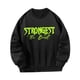 thumbnail image 3 of Sudadera para Mujer Sudadera Negra Sudadera Moderna de Manga Larga L Yuyangstore Sudadera con cuello redondo para mujer, 3 of 8