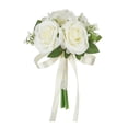 thumbnail image 4 of Ramo de boda, centro de mesa floral decorativo para fotografía de ceremonias Blanco, 4 of 9