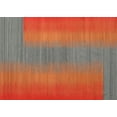 thumbnail image 1 of Ahgly Company Indoor Rectangle Contemporary Dark Almond Brown Abstract Area Rugs, 2' x 3', 1 of 6