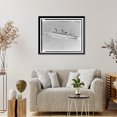 thumbnail image 4 of Historic Framed Print, S.S. Lurline, flagship of the Matson Line fleet of de luxe [sic] liners, which operated in peace-time between California ports and our Territory of Hawaii, 17-7/8" x 21-7/8", 4 of 9