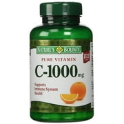 Angle View: 4 Pack - Nature's Bounty Vitamin C 1000 mg Caplets 100 Each