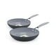 thumbnail image 1 of Juego de sartenes GreenPan Paris Pro de 20 cm y 25 cm, color gris, 1 of 2