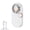 White, variant on Whaledi Convenient Carry Hand Fan Providing Gentle Wind During Hot Weather