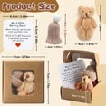 thumbnail image 6 of HYPERLIVING Worry Bear Hug in a Box,A Little Pocket Bear Hug,Mini Worry Bears with Inspirational Card,Handmade Mini Plush Teddy Bears in Box,Bears Doll,Positive Gifts for Kids,Friends, 6 of 7