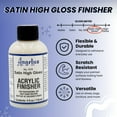 thumbnail image 2 of Angelus Leather Articles Shiny Glossy Acrylic Finisher 4 Oz Satin High Gloss, 2 of 3
