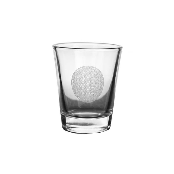 2oz Flower of Life Shot Glass
