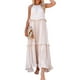 thumbnail image 1 of Vestido 2023 nueva ropa de verano para mujer, nuevo temperamento, borde de hongo, falda de pastel en capas, falda larga para fregar, falda de pastel, falda de vestir Ygjytge para Mujer Blanco T M, 1 of 8