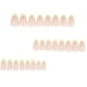 thumbnail image 2 of Uñas postizas cortas para usar, manicura, parche para uñas, 2 of 6