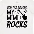 thumbnail image 4 of Inktastic For the Record My Mimi Rocks Boys or Girls Toddler T-Shirt, 4 of 5