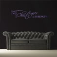 thumbnail image 4 of I Can Do All Things Through Christ Strength Wall Decal Sticker Bible Quote, 4 of 4