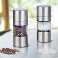 thumbnail image 2 of ENJOYW Stainless Steel Manual Rotation Salt Spice Pepper Mill Grinder Home Kitchen Tool Pepper Grinder, 2 of 7