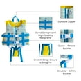 thumbnail image 5 of Soak Kids Swim Vest - Toddler Pool Floaties Adjustable Safety Strap Swimming Aids for Toddlers Children Float Swimsuit, Suitable for Age 1-6years/24-66lbs, 5 of 6