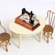 thumbnail image 5 of Mini máquina de coser modelo casa de muñecas máquina de coser Micro máquina de coser para paisajismo, 5 of 6