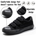 thumbnail image 4 of CHICVOMEY Comfort Platform Sneakers for Women Fashion Sneakers Non-Slip Casual Slip On Walking Shoes with Velcro Straps, 4 of 10